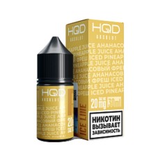Жидкость HQD ABSOLUT ICE LINE Iced pineapple juice / Ананасовый фреш